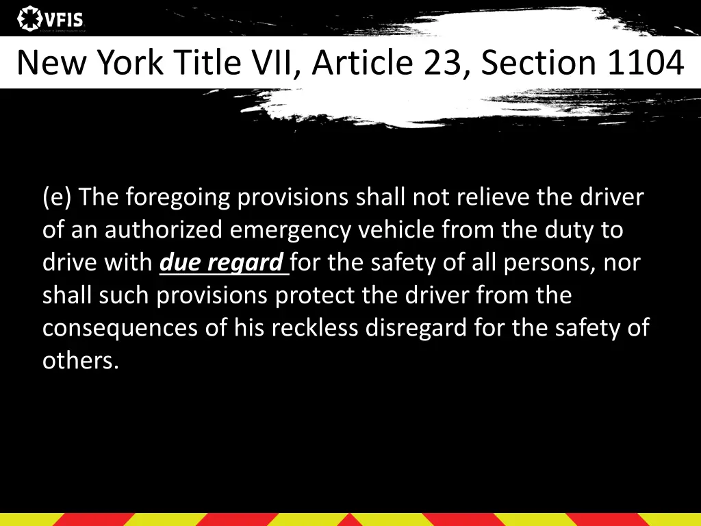 new york title vii article 23 section 1104 1