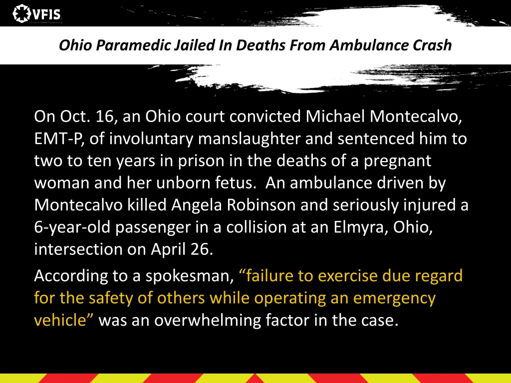 ohio paramedic jailed in deaths from ambulance