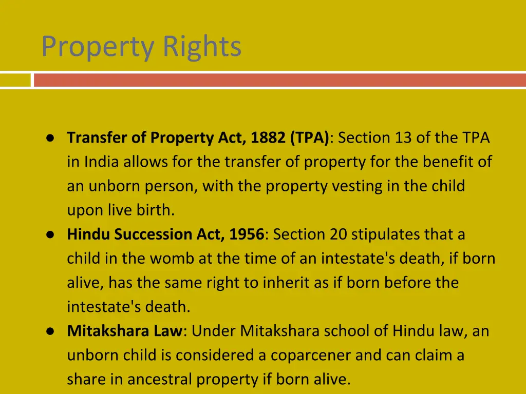 property rights