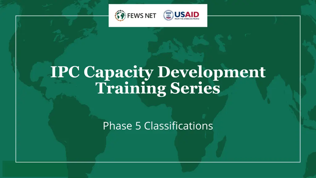 ipc capacity development training series