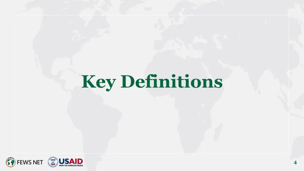 key definitions