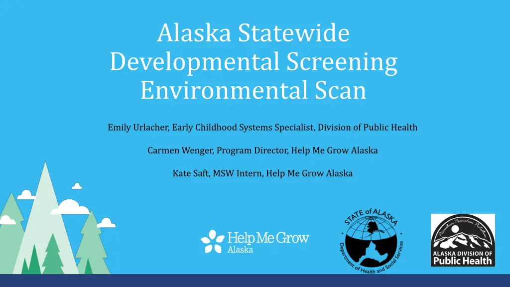 alaska statewide developmental screening