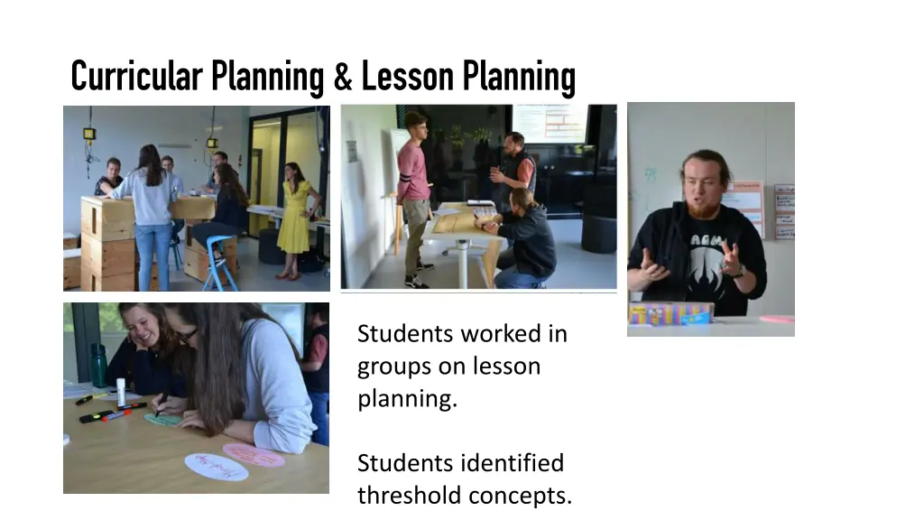 curricular planning lessonplanning