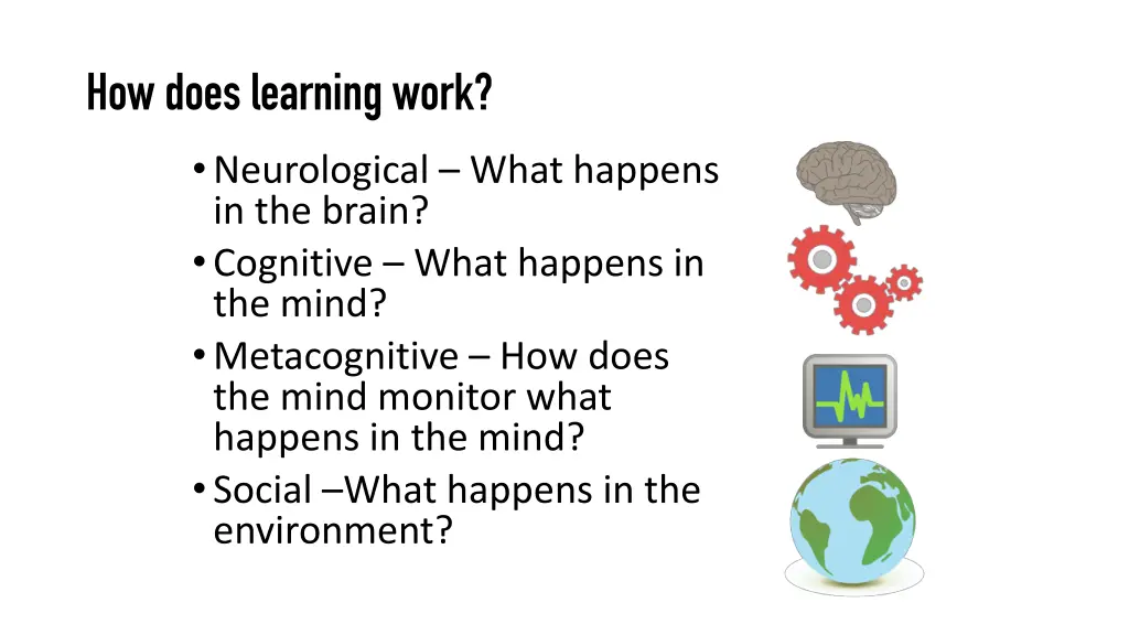 how does learning work neurological what happens