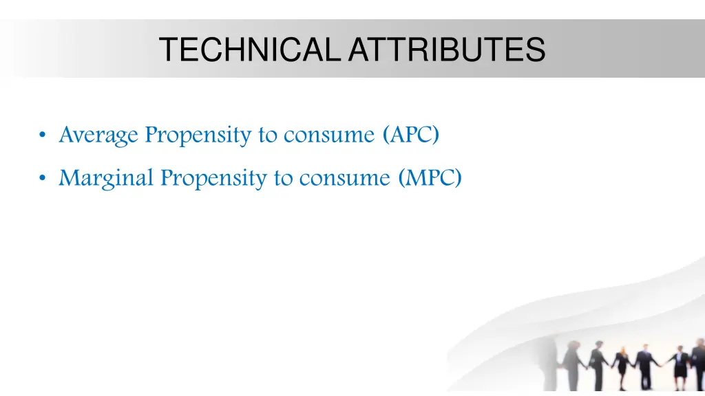 technical attributes