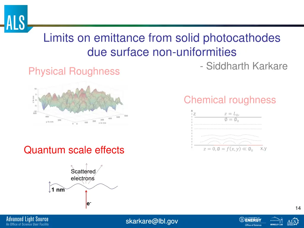 limits on emittance from solid photocathodes 3