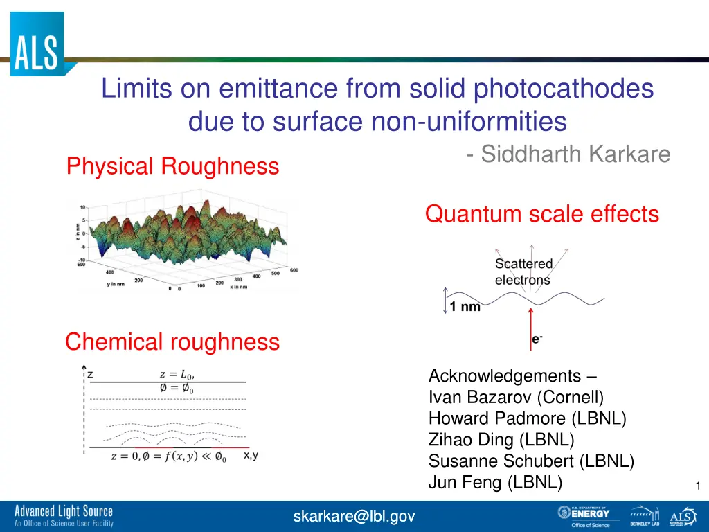 limits on emittance from solid photocathodes