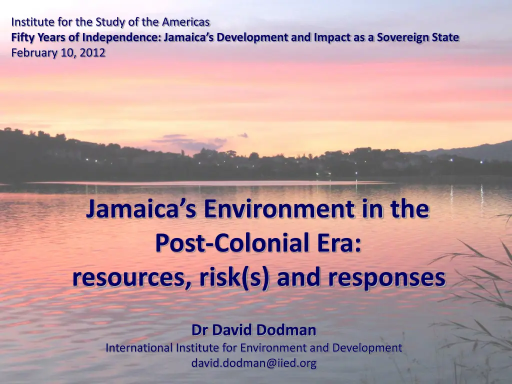 institute for the study of the americas fifty 1