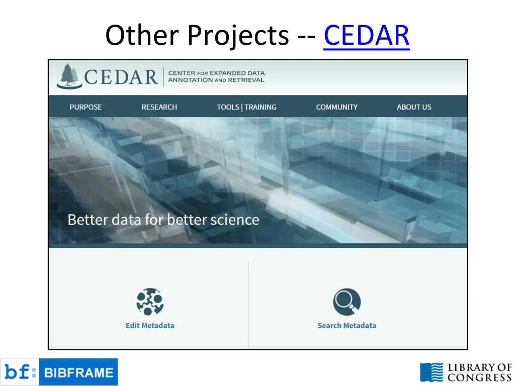 other projects cedar