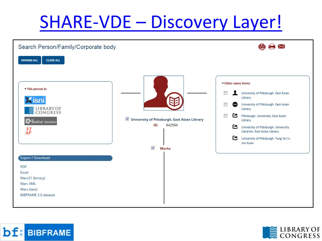 share vde discovery layer