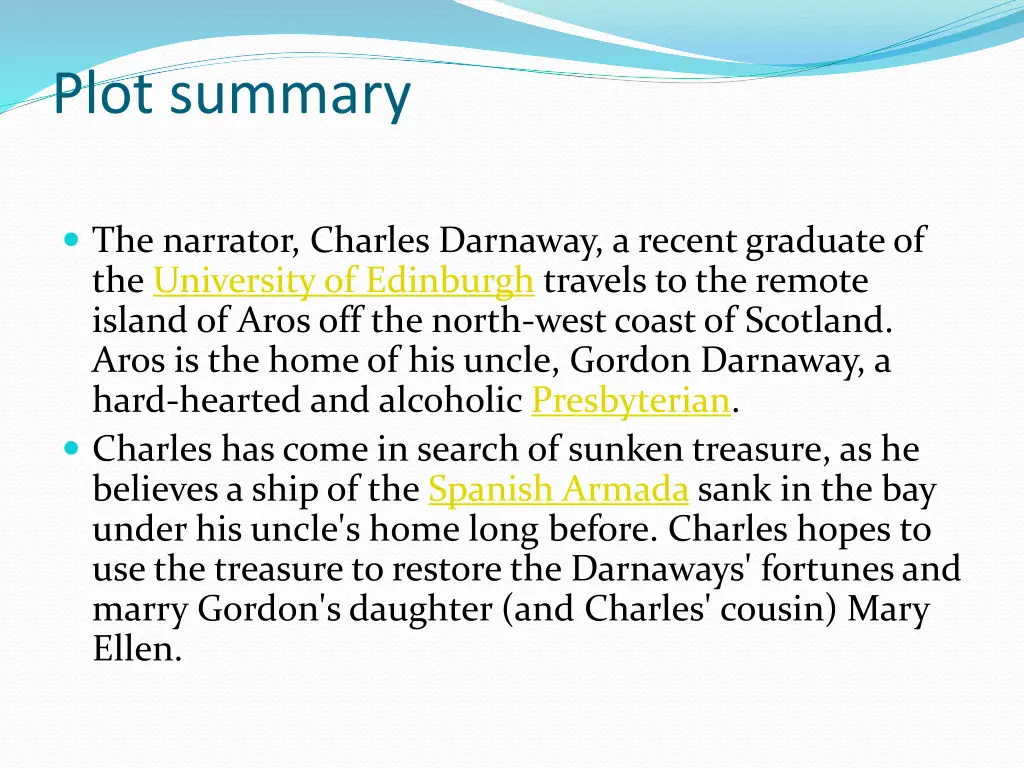 plot summary