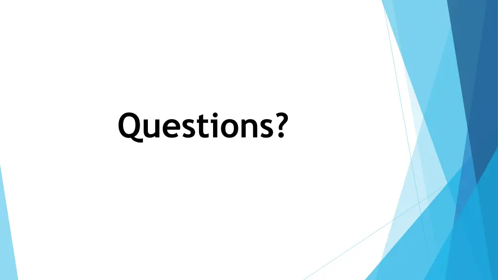 questions