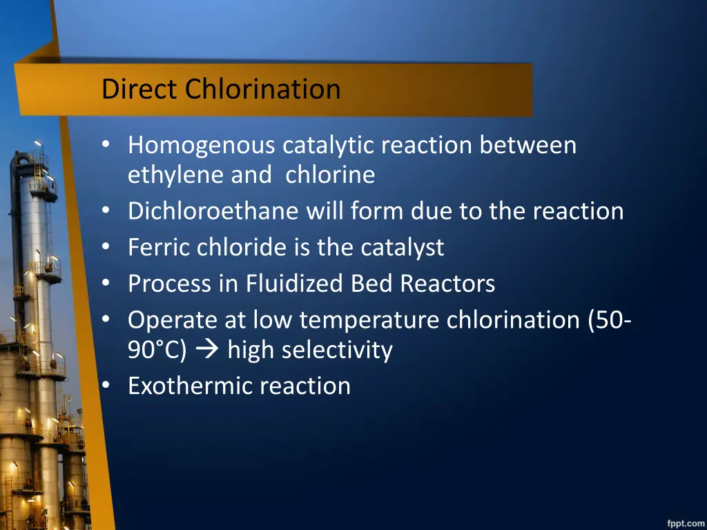 direct chlorination 1