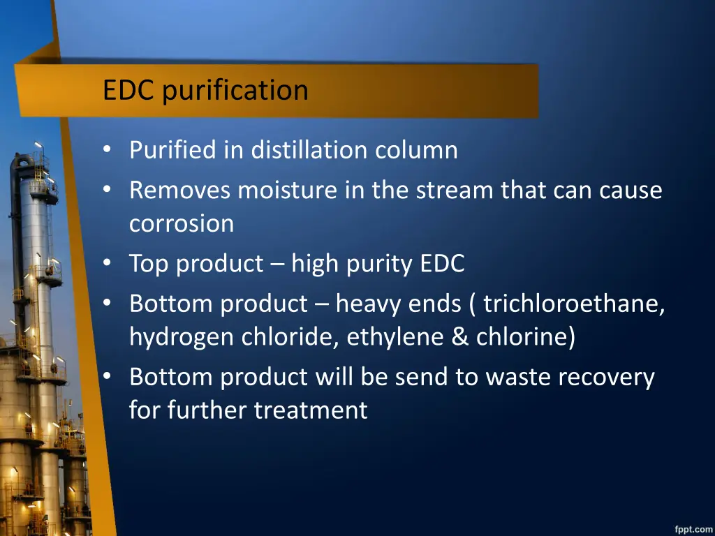 edc purification