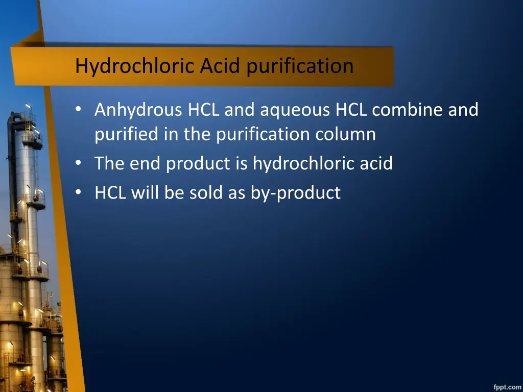 hydrochloric acid purification