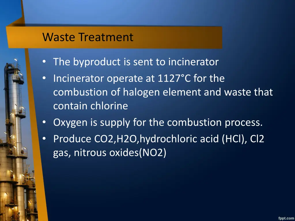 waste treatment