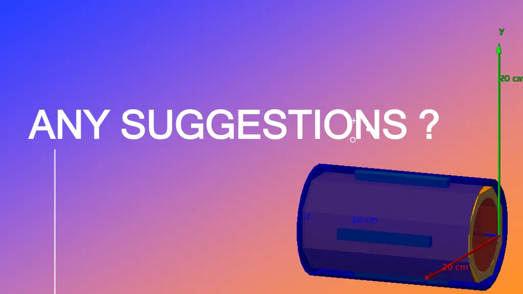 any suggestions any suggestions