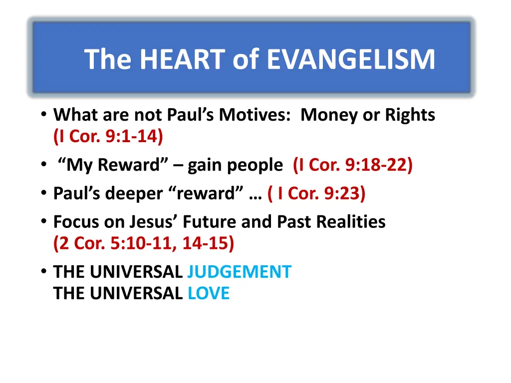 the heart of evangelism 2