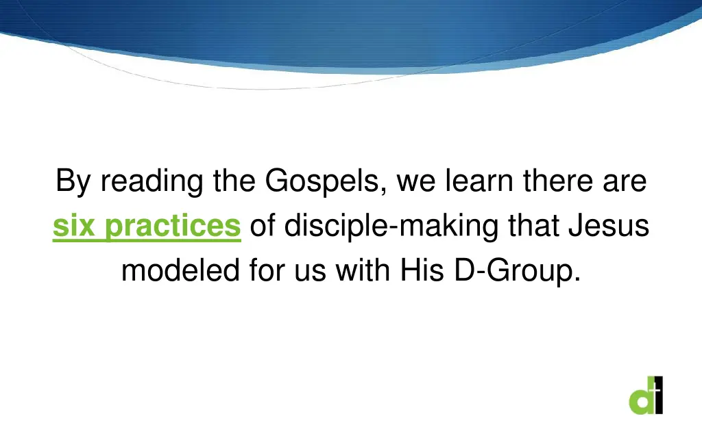 by reading the gospels we learn there