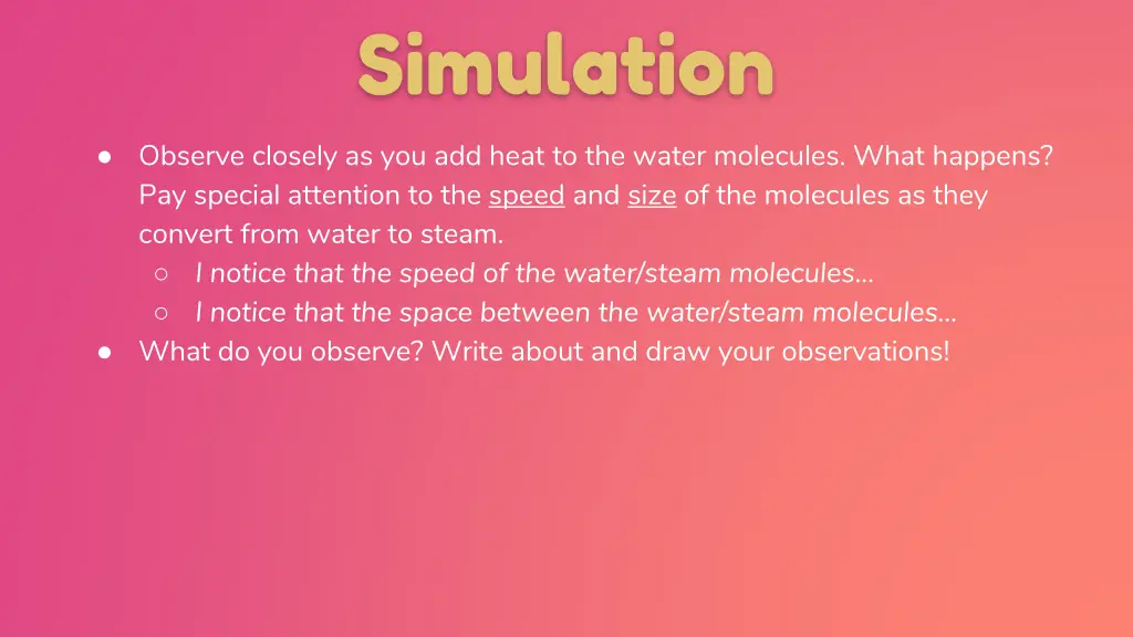 simulation