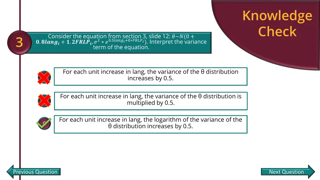 knowledge check 2