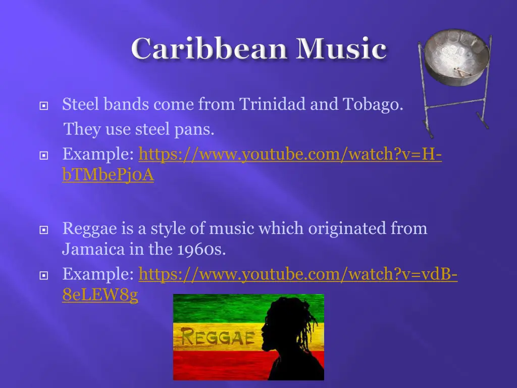 steel bands come from trinidad and tobago they