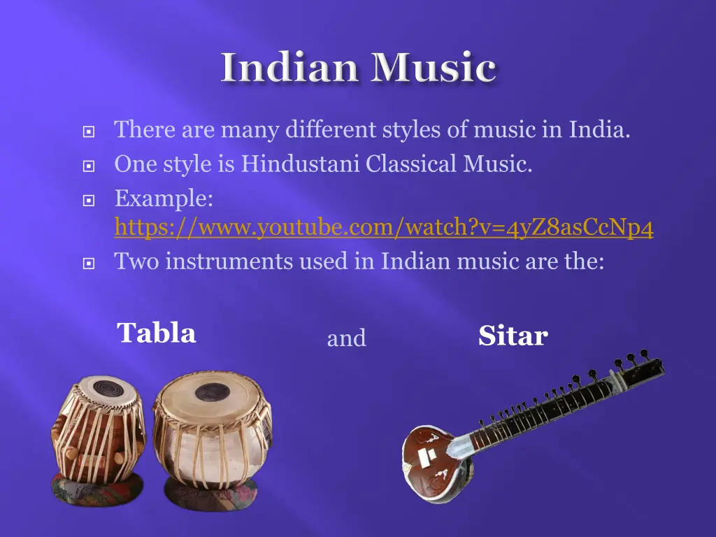 there are many different styles of music in india