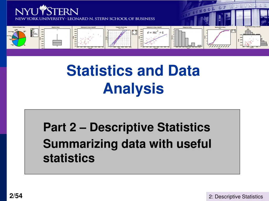 statistics and data analysis 1
