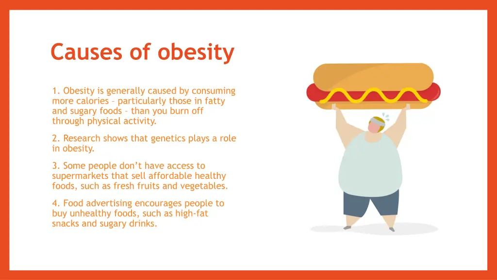 causes of obesity