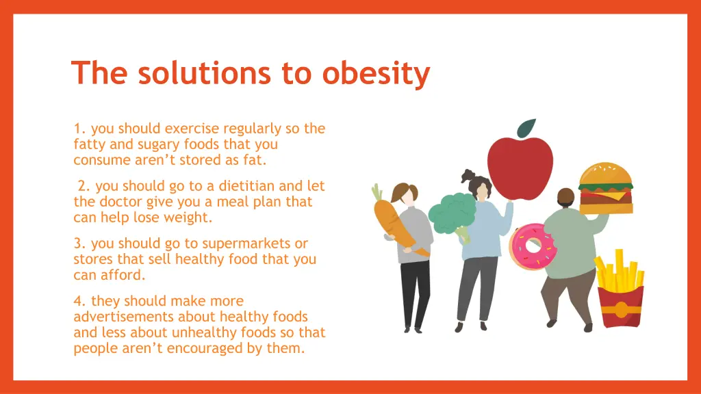 the solutions to obesity