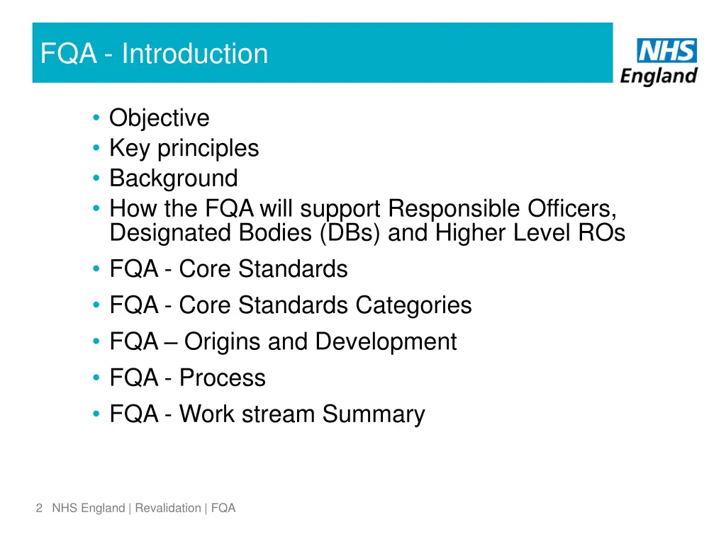 fqa introduction