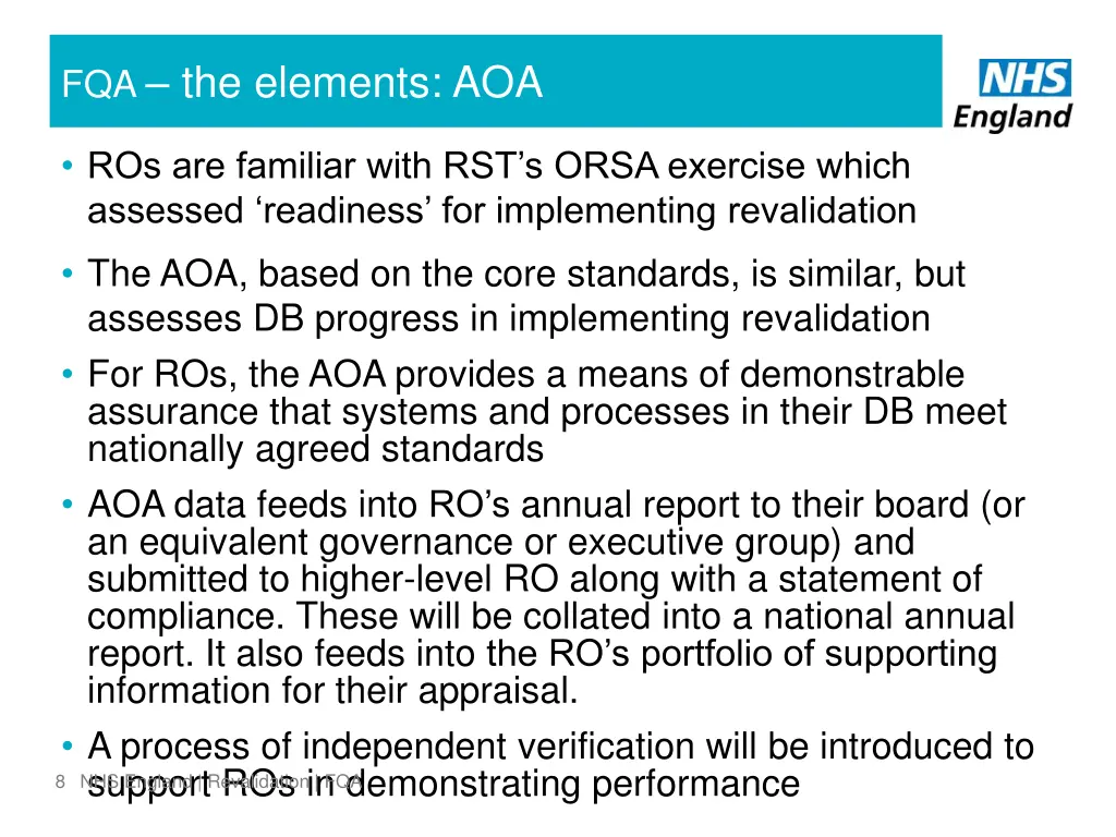 fqa the elements aoa