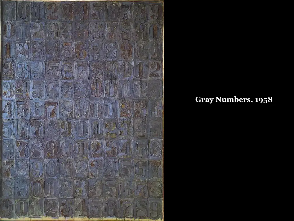 gray numbers 1958