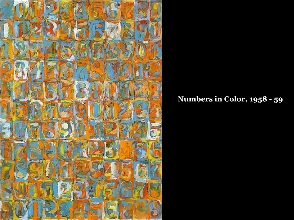 numbers in color 1958 59