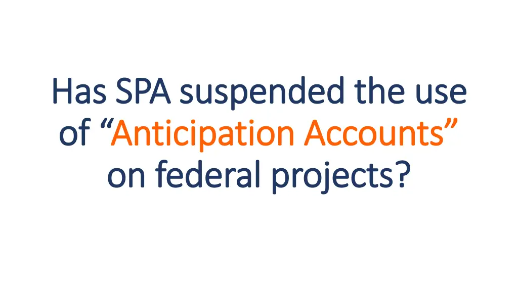 has spa suspended the use has spa suspended