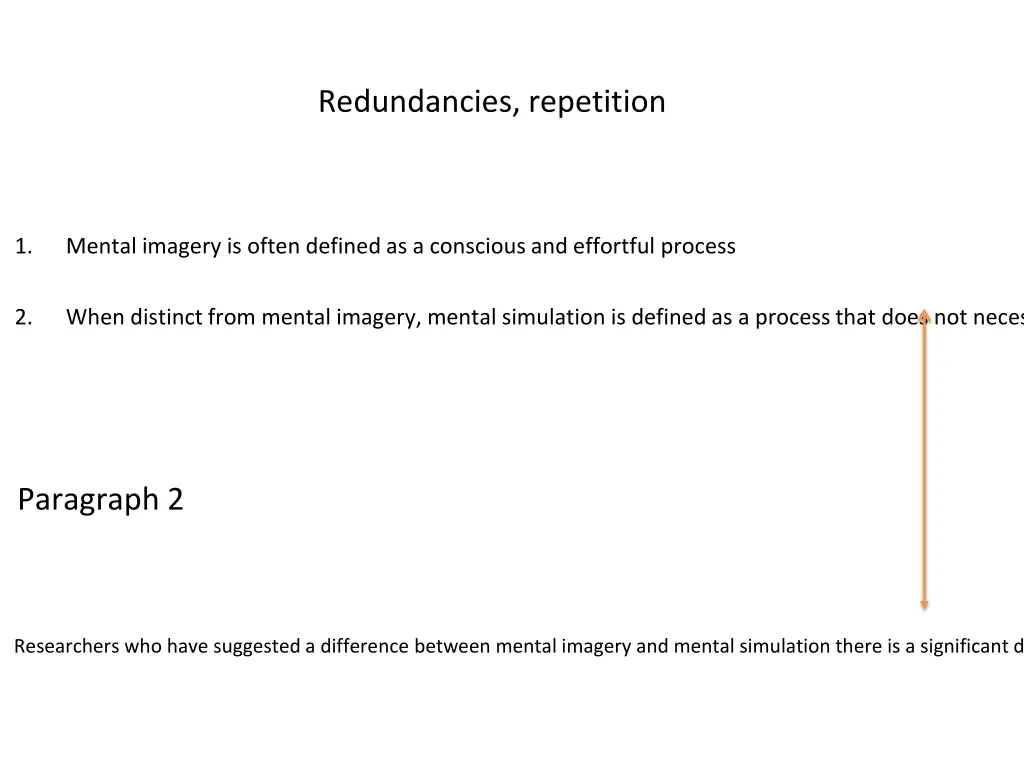 redundancies repetition