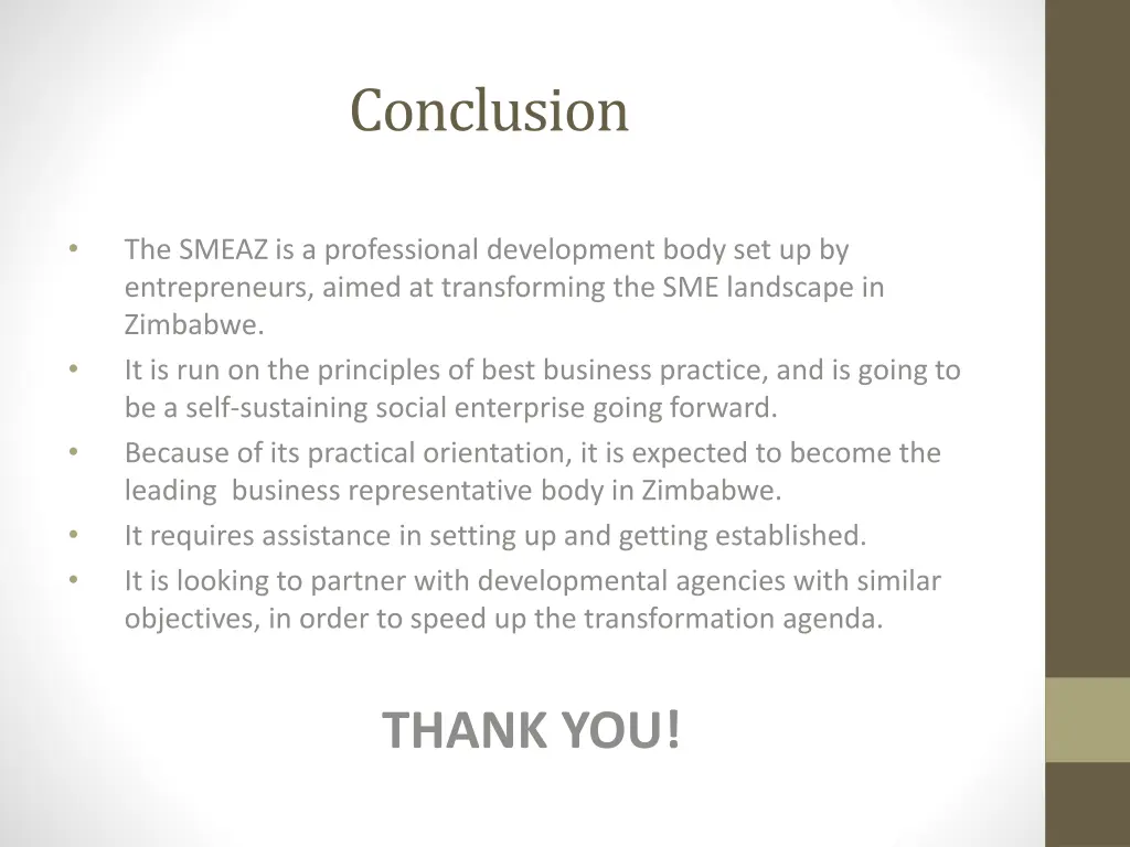 conclusion