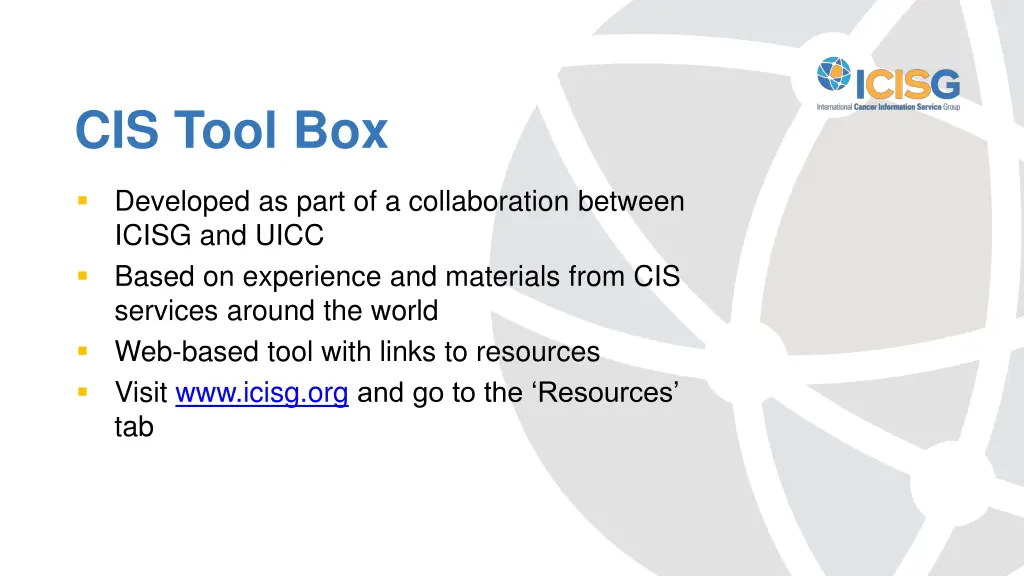cis tool box