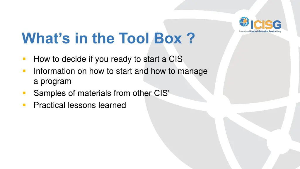 what s in the tool box