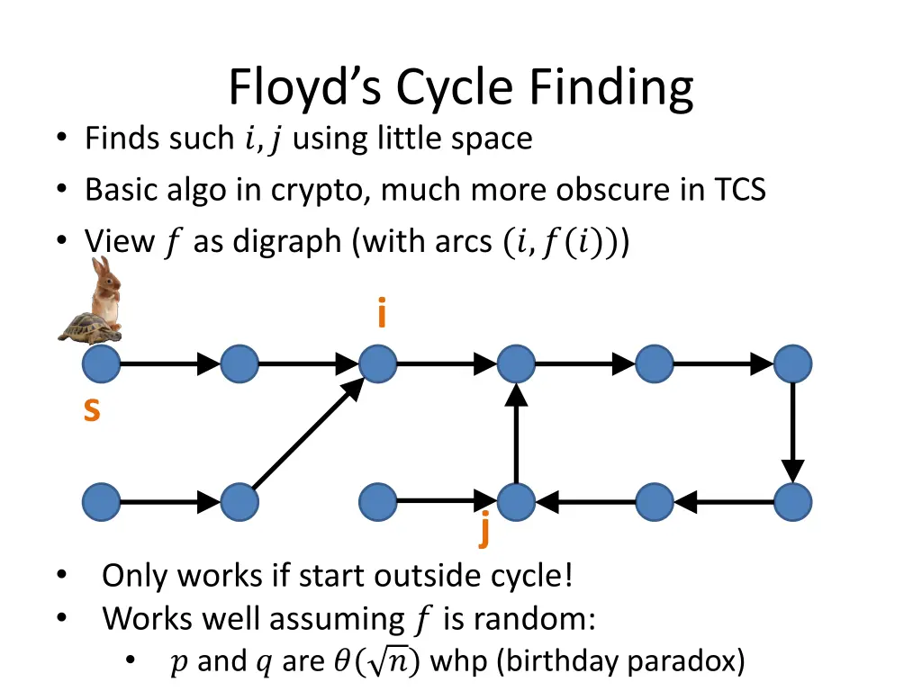 floyd s cycle finding finds such using little 1