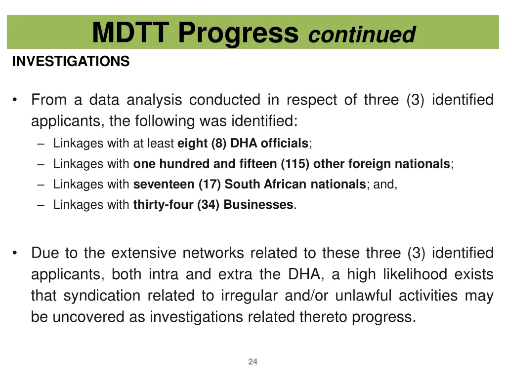 mdtt progress continued 3