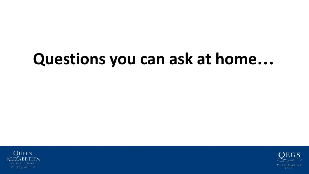 questions you can ask at home