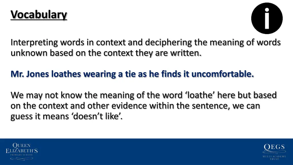 vocabulary