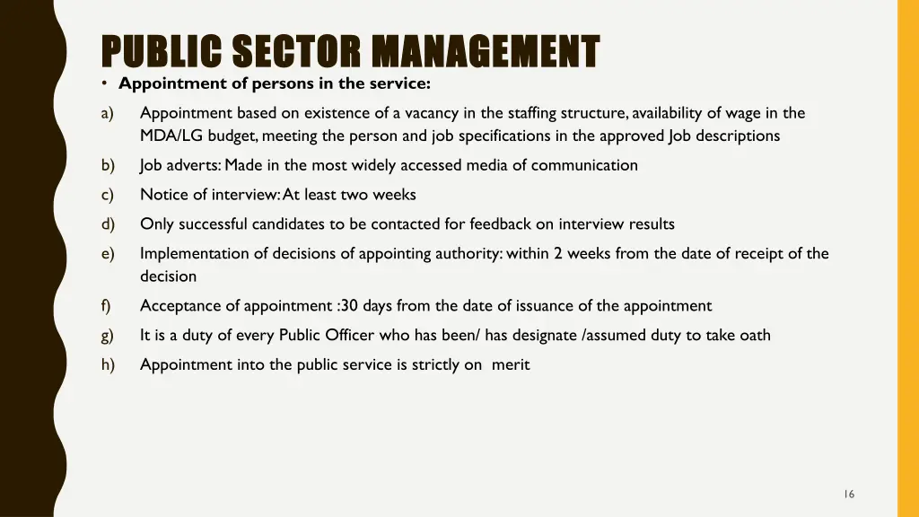 public sector management public sector management