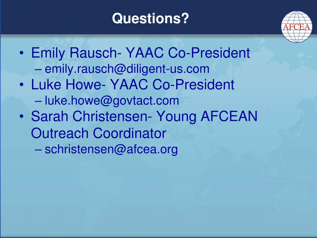 questions