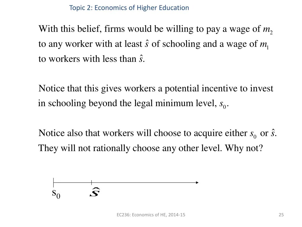 topic 2 economics of higher education 22