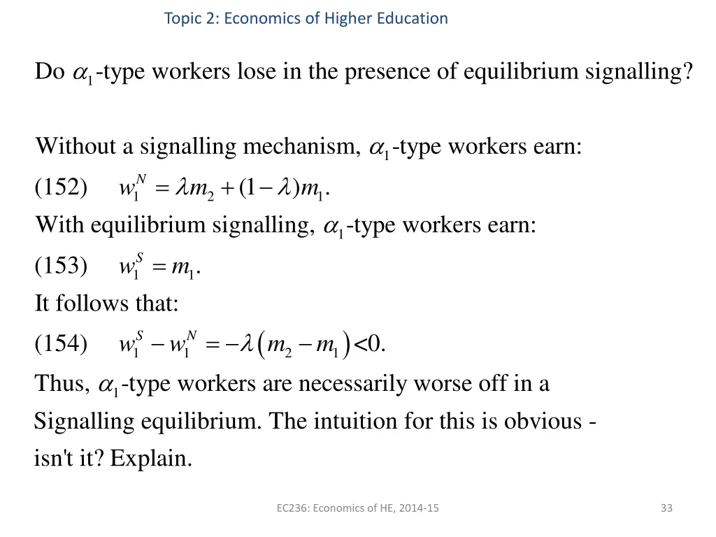 topic 2 economics of higher education 30