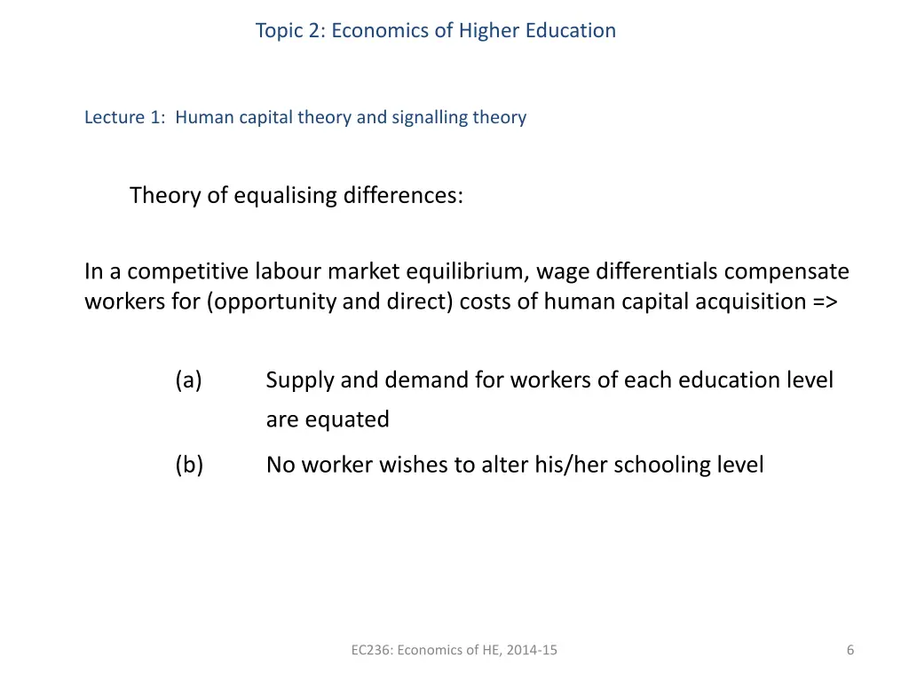 topic 2 economics of higher education 4