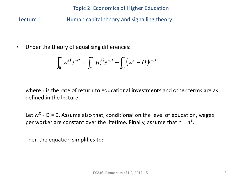 topic 2 economics of higher education 6