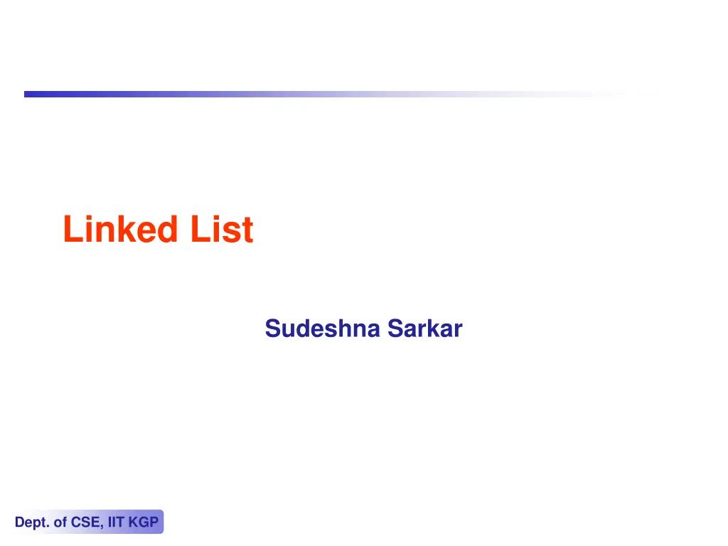 linked list